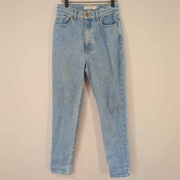 American Apparel Denim - American Apparel Women's High-Waisted Jeans Size 28 (33" inseam)
